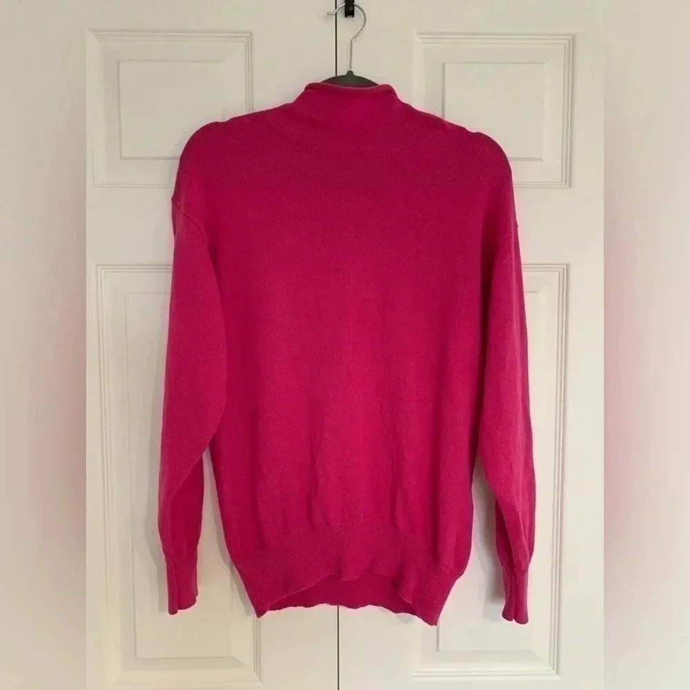ARITZIA WILFRED MERINO WOOL COTTON BLEND MOCKNECK SWEATER  SIZE SMALL